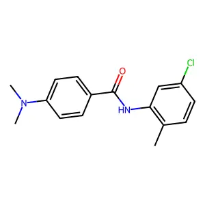 N-(5-chloro-2-methylphenyl)-4-(dimethylamino)benzamide structure