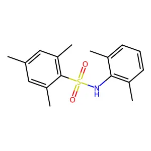 N-(2,6-dimethylphenyl)-2,4,6-trimethylbenzenesulfonamide structure