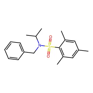 (Methylethyl)benzyl[(2,4,6-trimethylphenyl)sulfonyl]amine structure