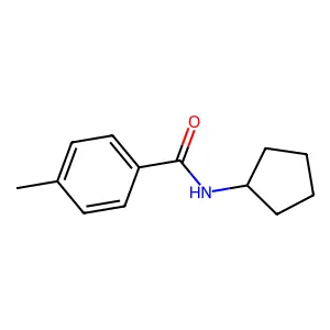 N-cyclopentyl-4-methylbenzamide structure