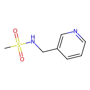 N-(pyridin-3-ylmethyl)methanesulfonamide structure