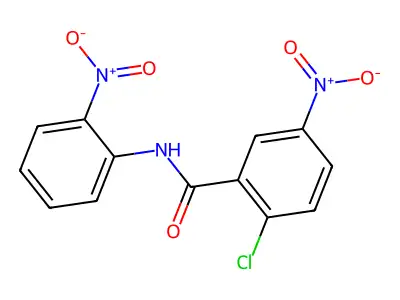 2-Chloro-5-nitro-N-(2-nitro-phenyl)benzamide structure