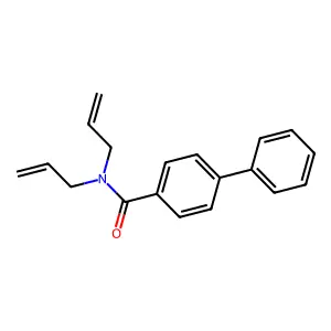 N,N-Diallyl[1,1'-biphenyl]-4-carboxamide structure