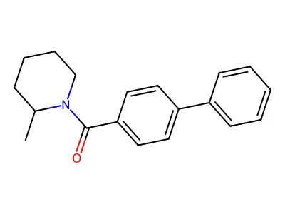 [1,1'-Biphenyl]-4-yl(2-methyl-1-piperidinyl)methanone structure