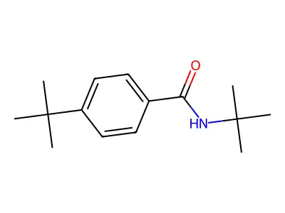 N,4-di-tert-butylbenzamide structure