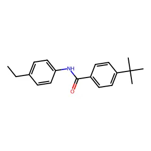 4-tert-butyl-N-(4-ethylphenyl)benzamide structure