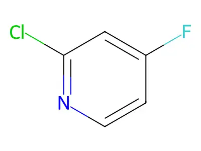 2-Chloro-4-fluoropyridine structure
