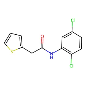 N-(2,5-二氯苯基)-2-(噻吩-2-基)乙酰胺 structure