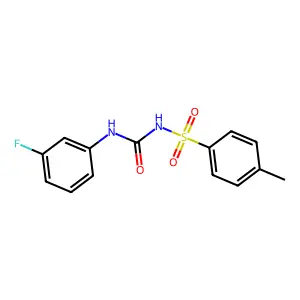 1-(3-Fluorophenyl)-3-((4-methylphenyl)sulfonyl)urea structure