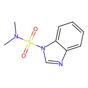 N,N-二甲基苯并咪唑-1-磺酰胺 structure