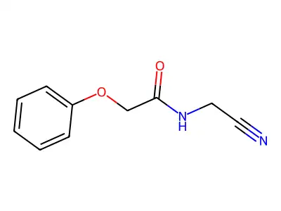 N-(cyanomethyl)-2-phenoxyacetamide structure