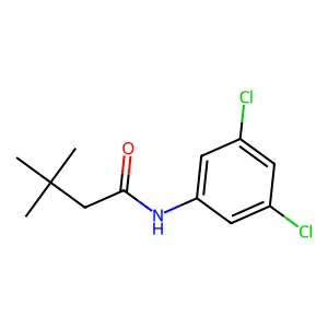 N-(3,5-dichlorophenyl)-3,3-dimethylbutanamide structure
