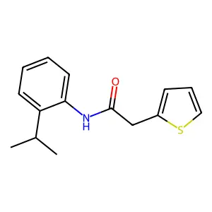N-(2-异丙基苯基)-2-噻吩-2-基乙酰胺 structure