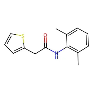 N-(2,6-二甲基苯基)-2-(噻吩-2-基)乙酰胺 structure