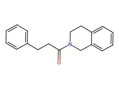3-Phenyl-1-(1,2,3,4-tetrahydroisoquinolin-2-yl)propan-1-one structure