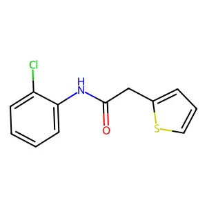 N-(2-氯苯基)-2-(噻吩-2-基)乙酰胺 structure