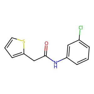 N-(3-氯苯基)-2-(2-噻吩基)乙酰胺 structure