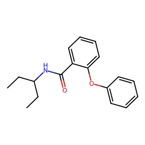 N-pentan-3-yl-2-phenoxybenzamide structure