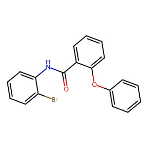 N-(2-bromophenyl)-2-phenoxybenzamide structure