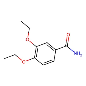 3,4-Diethoxybenzamide structure