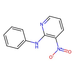3-nitro-N-phenylpyridin-2-amine structure