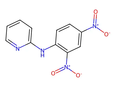 2-(2,4-Dinitrophenyl)aminopyridine structure