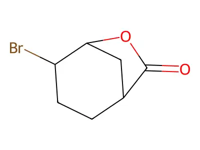 4-Bromo-6-oxabicyclo[3.2.1]octan-7-one structure