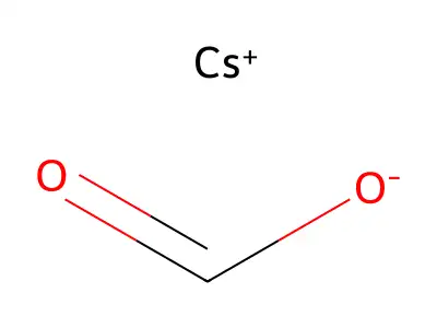 甲酸铯 structure