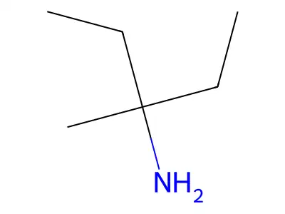 3-Methylpentan-3-amine structure
