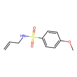 4-methoxy-N-(prop-2-en-1-yl)benzene-1-sulfonamide structure