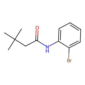 N-(2-溴苯基)-3,3-二甲基丁酰胺 structure