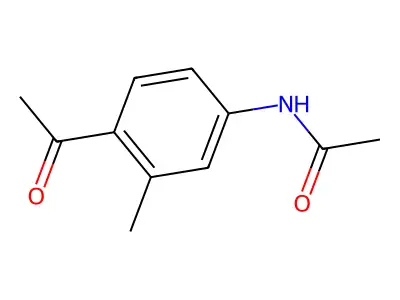 4'-Acetamido-2'-methylacetophenone structure