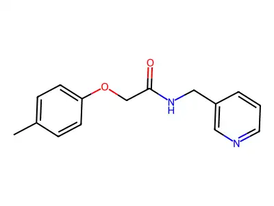Acetamide, N-(pyridin-3-yl)methyl-2-p-tolyloxy- structure