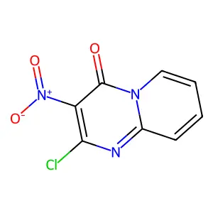 2-chloro-3-nitro-4H-pyrido[1,2-a]pyrimidin-4-one structure