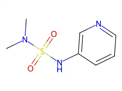 3-(Dimethylsulfamoylamino)pyridine structure