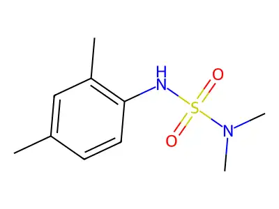 [(Dimethylamino)sulfonyl](2,4-dimethylphenyl)amine structure