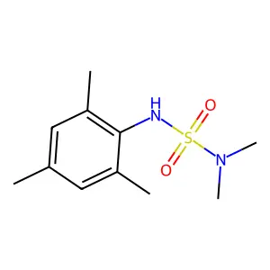 [(Dimethylamino)sulfonyl](2,4,6-trimethylphenyl)amine structure
