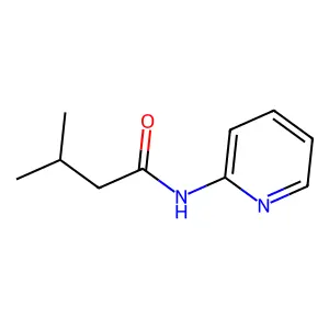 3-methyl-N-pyridin-2-ylbutanamide structure