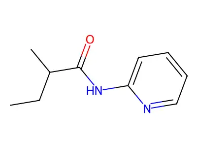 2-methyl-N-pyridin-2-ylbutanamide structure