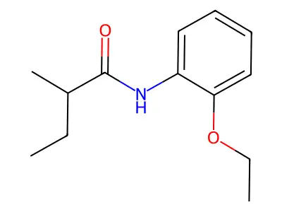 N-(2-ethoxyphenyl)-2-methylbutanamide structure