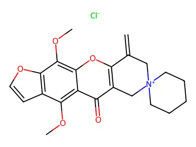 Azaspirium Chloride structure