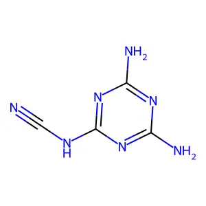 Cyanomelamine structure