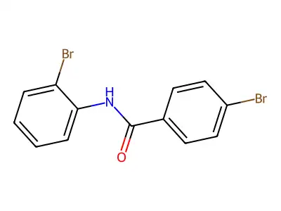 4-bromo-N-(2-bromophenyl)benzamide structure