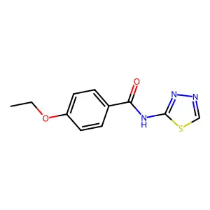 4-ethoxy-N-(1,3,4-thiadiazol-2-yl)benzamide structure