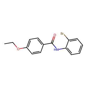 N-(2-bromophenyl)-4-ethoxybenzamide structure