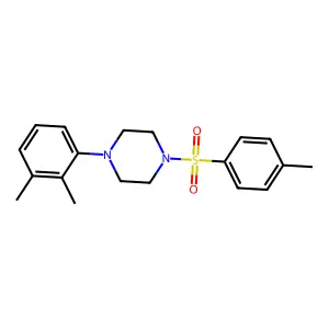 1-(2,3-Dimethylphenyl)-4-[(4-methylphenyl)sulfonyl]piperazine structure