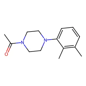 1-Acetyl-4-(2,3-dimethylphenyl)piperazine structure