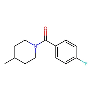 1-(4-Fluorobenzoyl)-4-methylpiperidine structure