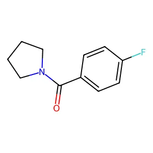 (4-Chlorobenzoyl)pyrrolidine structure