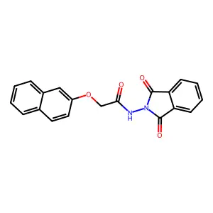 N-(1,3-dioxo-1,3-dihydro-2H-isoindol-2-yl)-2-(2-naphthyloxy)acetamide structure